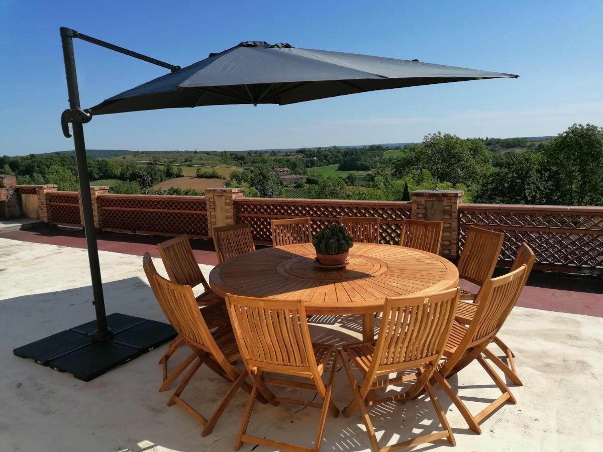 Villa Les Hauts Vallons Puylaroque Екстериор снимка